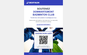 Cagnotte partenariat Décathlon  DBC