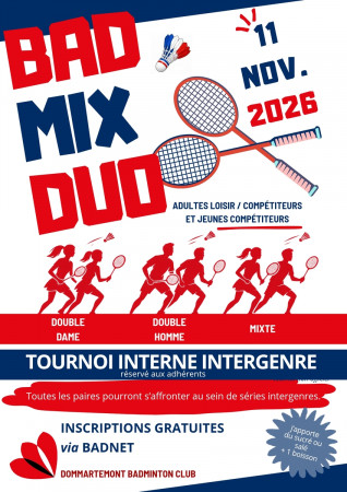 Bad Mix Duo - Tournoi Interne