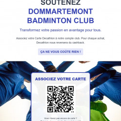 Cagnotte partenariat Décathlon  DBC