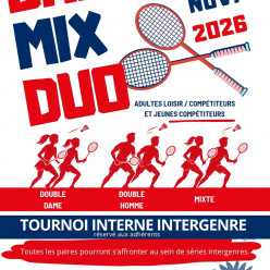 Bad Mix Duo - Tournoi Interne